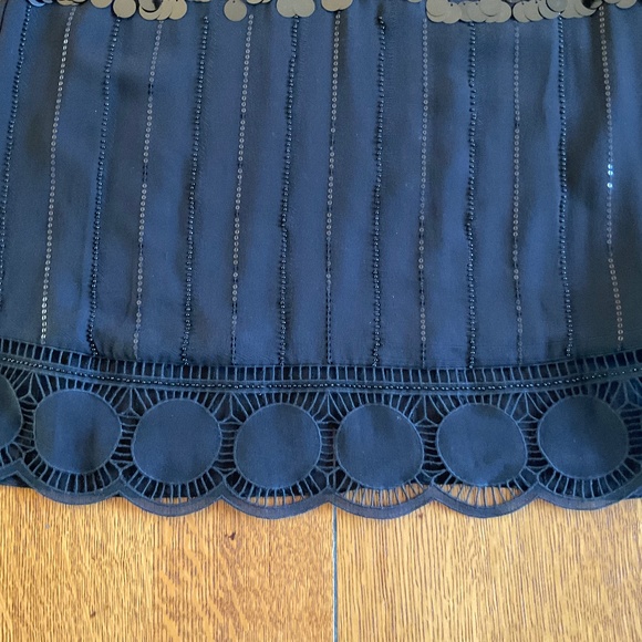 Leifsdottir Black Silk Camisole. - Picture 3 of 3